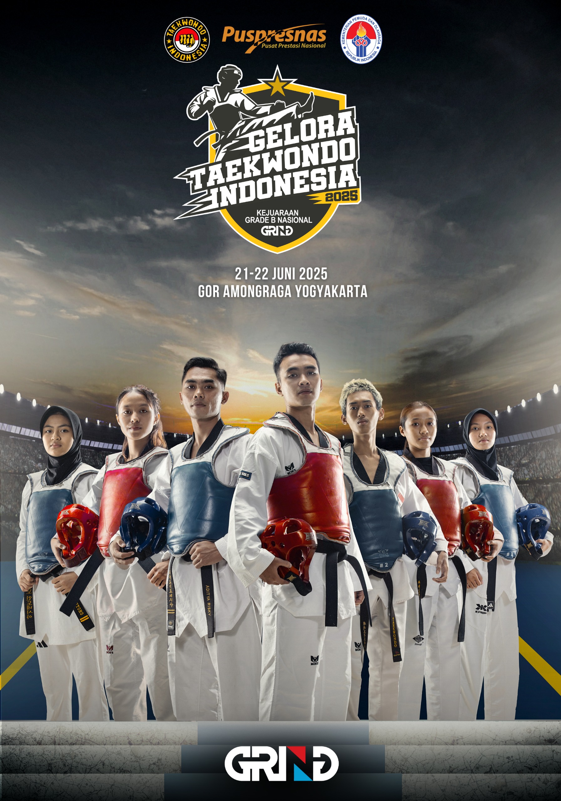 Panggung Juara Taekwondo Indonesia Taekwondo Indonesia Dojang bhaktinusatc